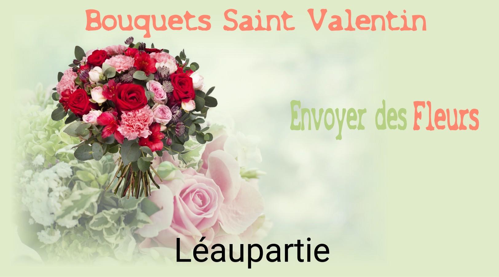 Roses de Saint-Valentin livrées à Léaupartie